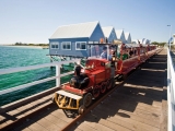 Busselton jetty and train